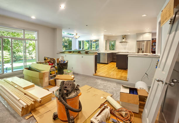 Professional Cabinet Refacing technician working in Palm Harbor, FL